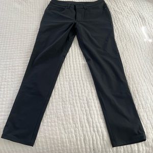 Lululemon ABC pants (slim) 31x32 color: obsidian